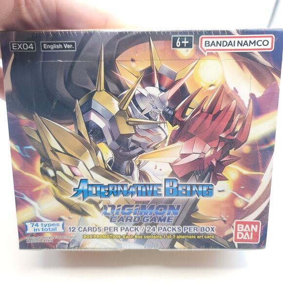 Digimon Card Game Alternative Being Booster Box Card Packs 2022 - Picture 7 of 8